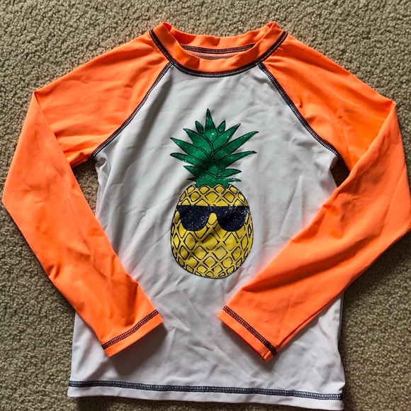 Kids Swim Shirt Rashguard Unisex - Picture 1 of 4
